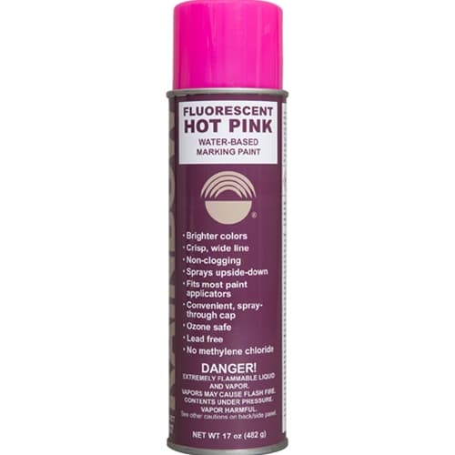 RAINBOW TECHNOLOGY CORPORATION 4637 - HOT PINK FLO MARKING PAINT