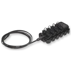 Corning MTB-1244TD100FW-P - Multiport Terminal Mtb, 12 Port, 44 - Sm Scapc Sm Connector, Wall/pole/pedestal Mount, 100.000 F Stub Of Sst Flat Toneable Dropcable