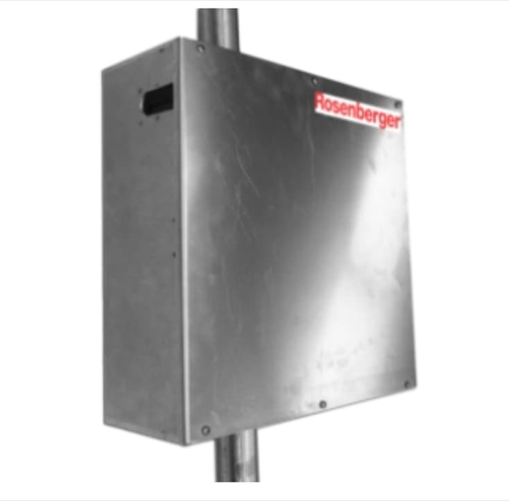 Rosenberger FB-19-ABOX-4 - 17inch X 17inch X 6.5in,aluminum Excess Fiber Storage Box