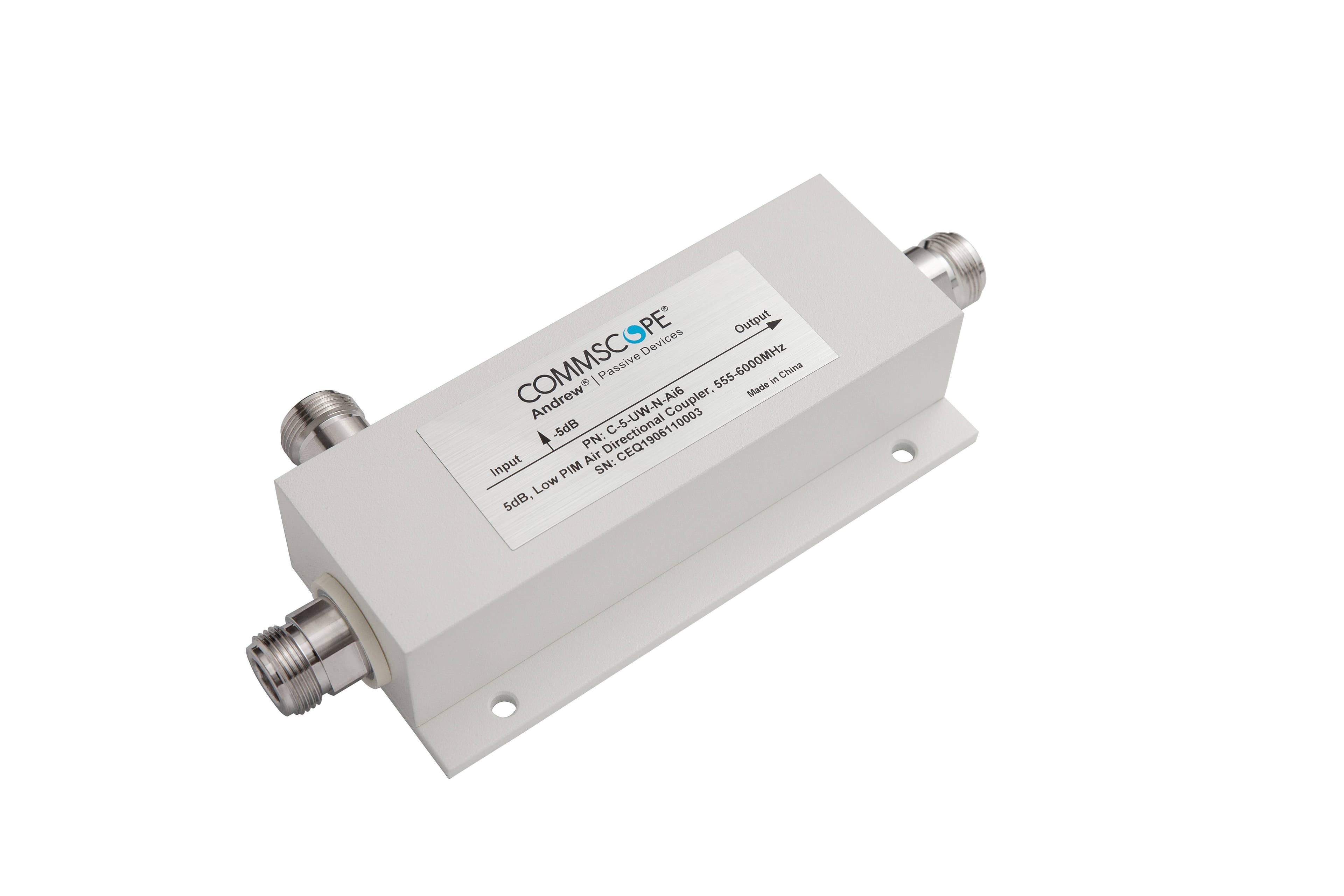 CommScope C-5-UW-N-AI6 - 5 Db, Air Directional Coupler, 5556000 Mhz