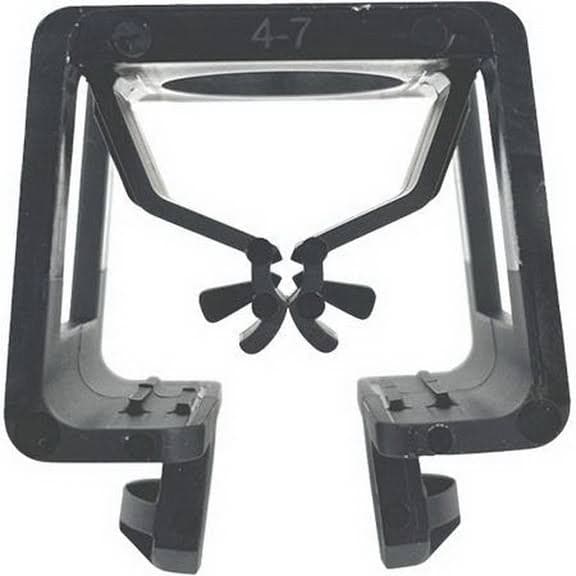 8-units min. Concealfab  PIM SHIELD PLASTIC SNAP-IN 4 TO 7 MM (QTY 10): - PSPS-0407-10