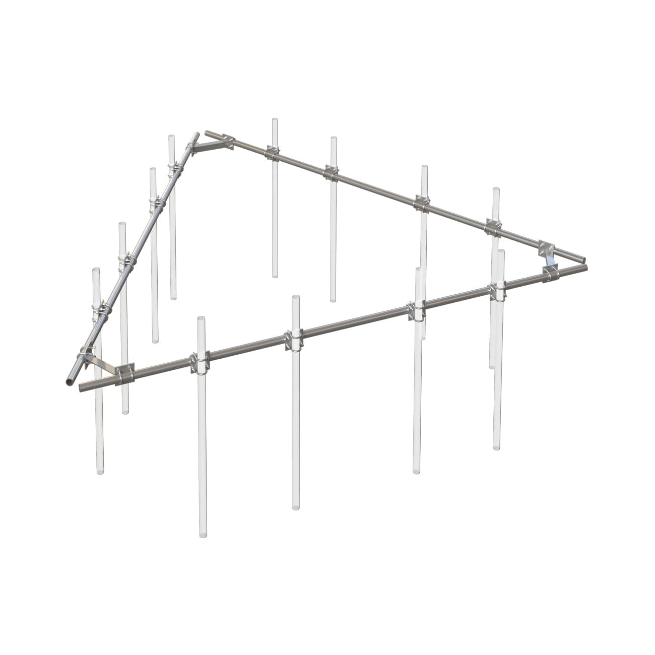 Valmont HRK14 - Handrail Kit For 14'-6 Platform
