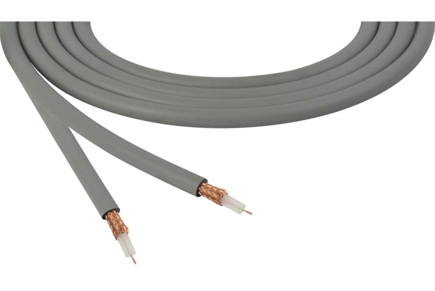 19-units min. Belden Cable, Rg59 Mini Quad Shield 8-pack Gray,ft - YR53058U90500TVC
