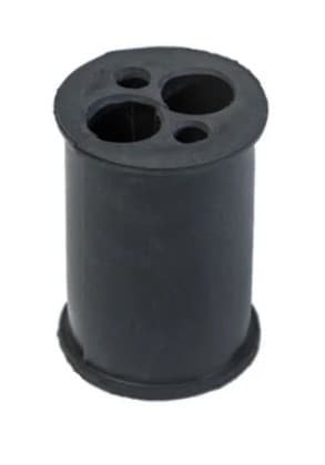 7-units min. Rosenberger  HANGER ADAPTER GROMMET FOR TWO 8-2 POWER AND TWO 7 MM FIBER JUMPERS. USED WITH 1-1/4 HANGERS AND DOUBLE BLOCKS. KIT OF 10 - CX696-8212