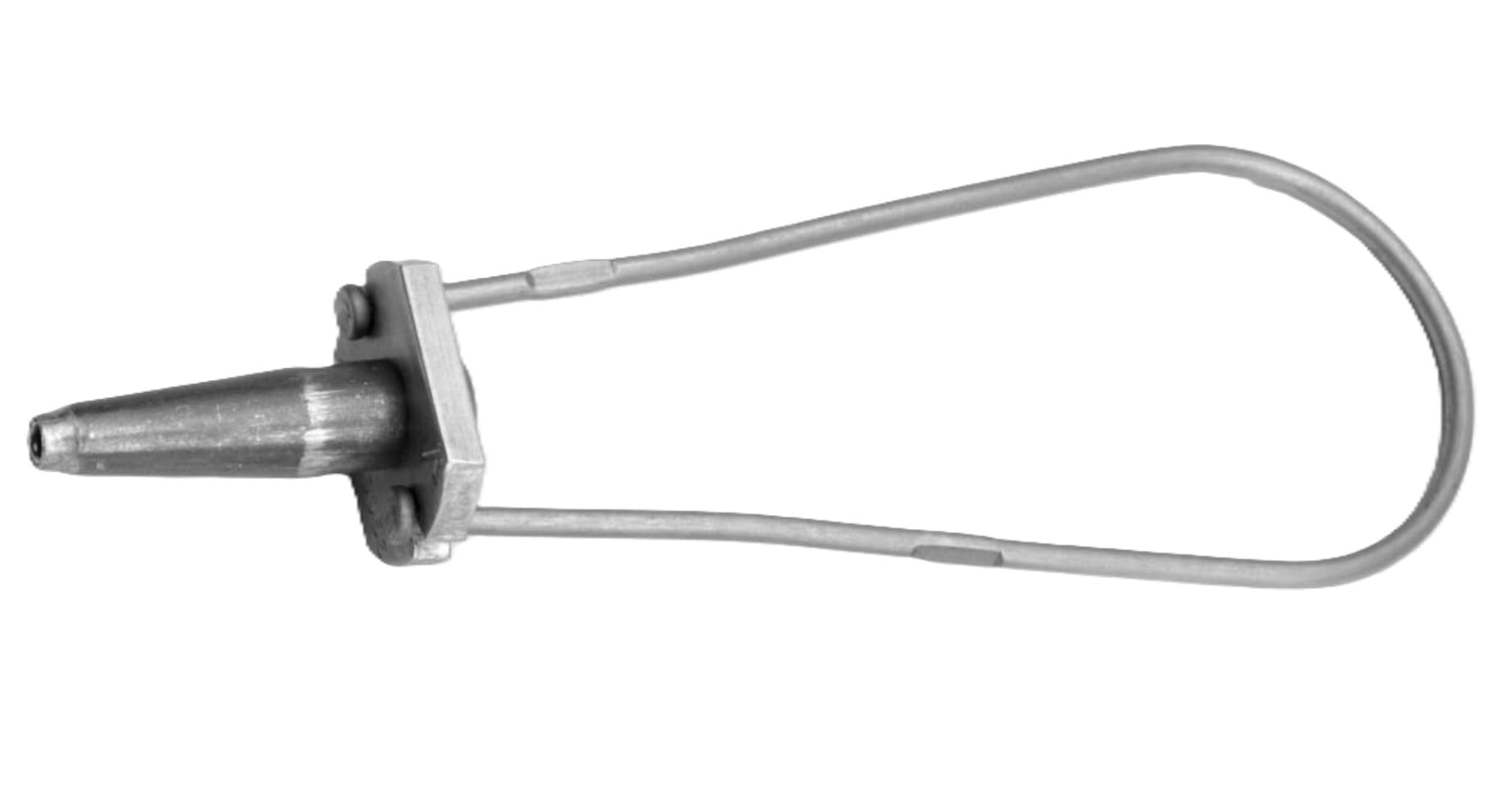 124-units min. Maclean Senior Industries  Wirelink For .120 - .135 Wire 4.06 Inch X .55 Inch Polyolefin-covered Bail 5063n - 5063N