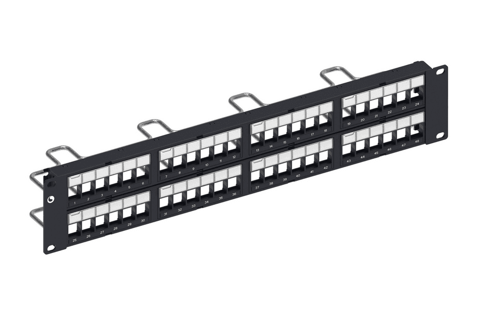 CommScope 760237041 - Discrete Distribution Module Panel, Sl, Utp, 2u, 48 Port
