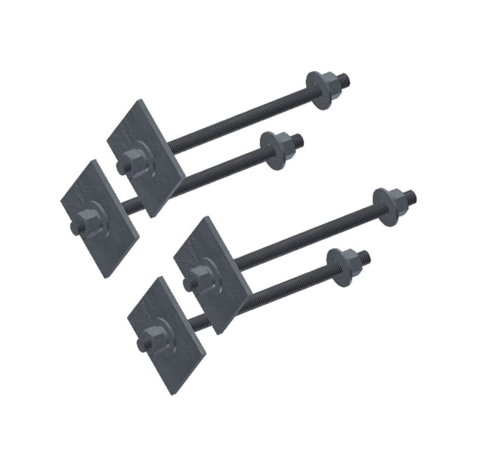 3-units min. Valmont  5/8 Hollow Wall Mount Hardware - HWK58