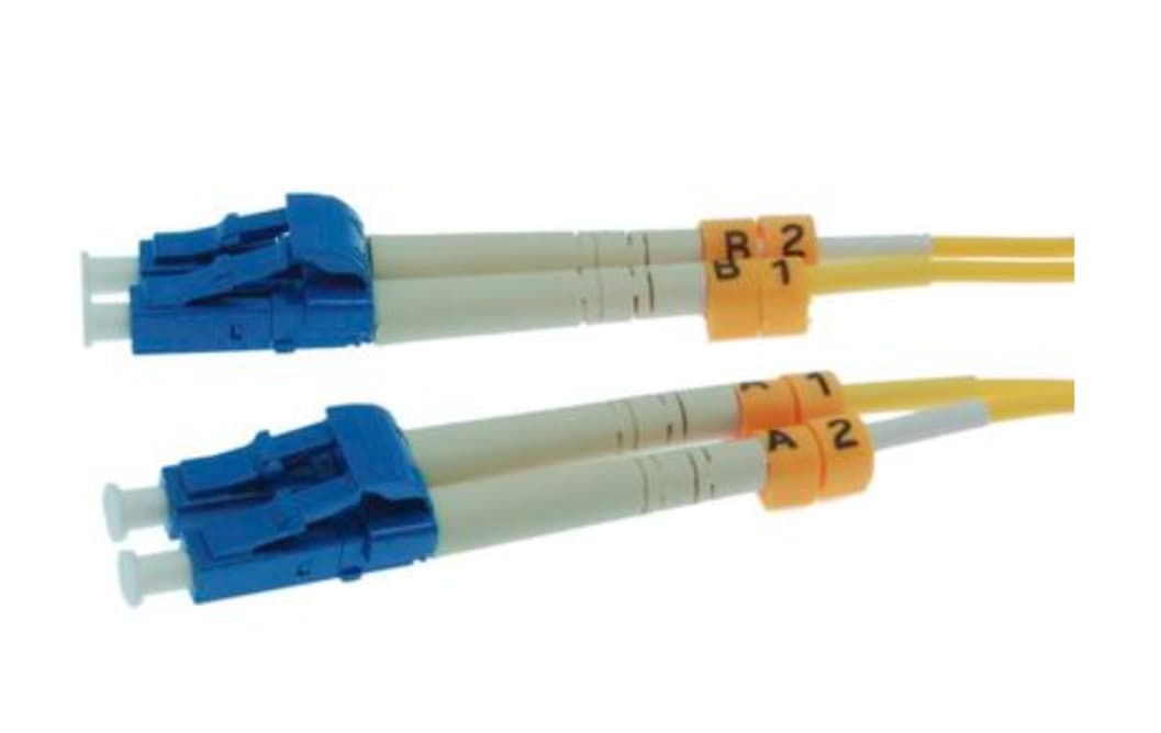 Generic Brand 98-8166Z0-005MY - 5m Duplex Sm Lc-lc Riser Rated Fiber Assembly, Yellow