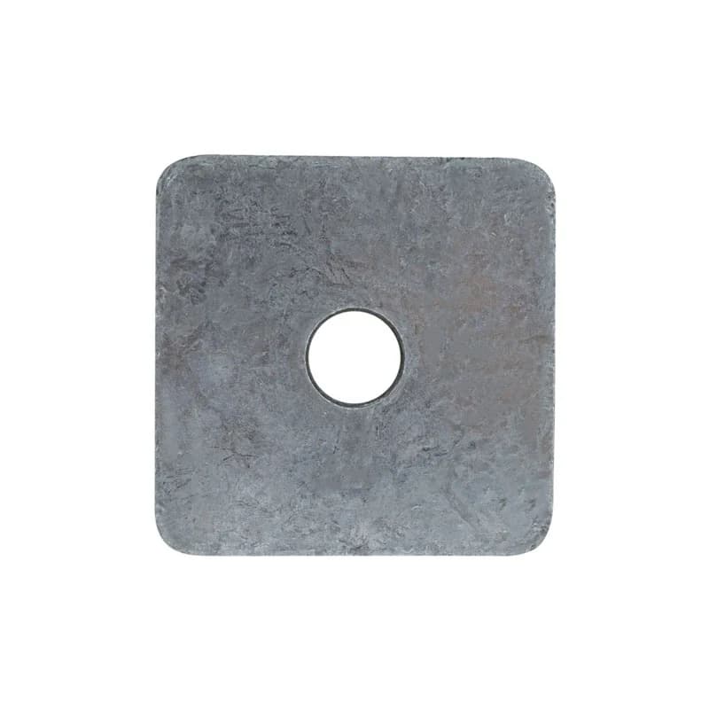Premier L3-WASH2-38-EA - 1-5/8ln Square Galvanized Washer With 3/8ln Center Hole, 50 Per Box