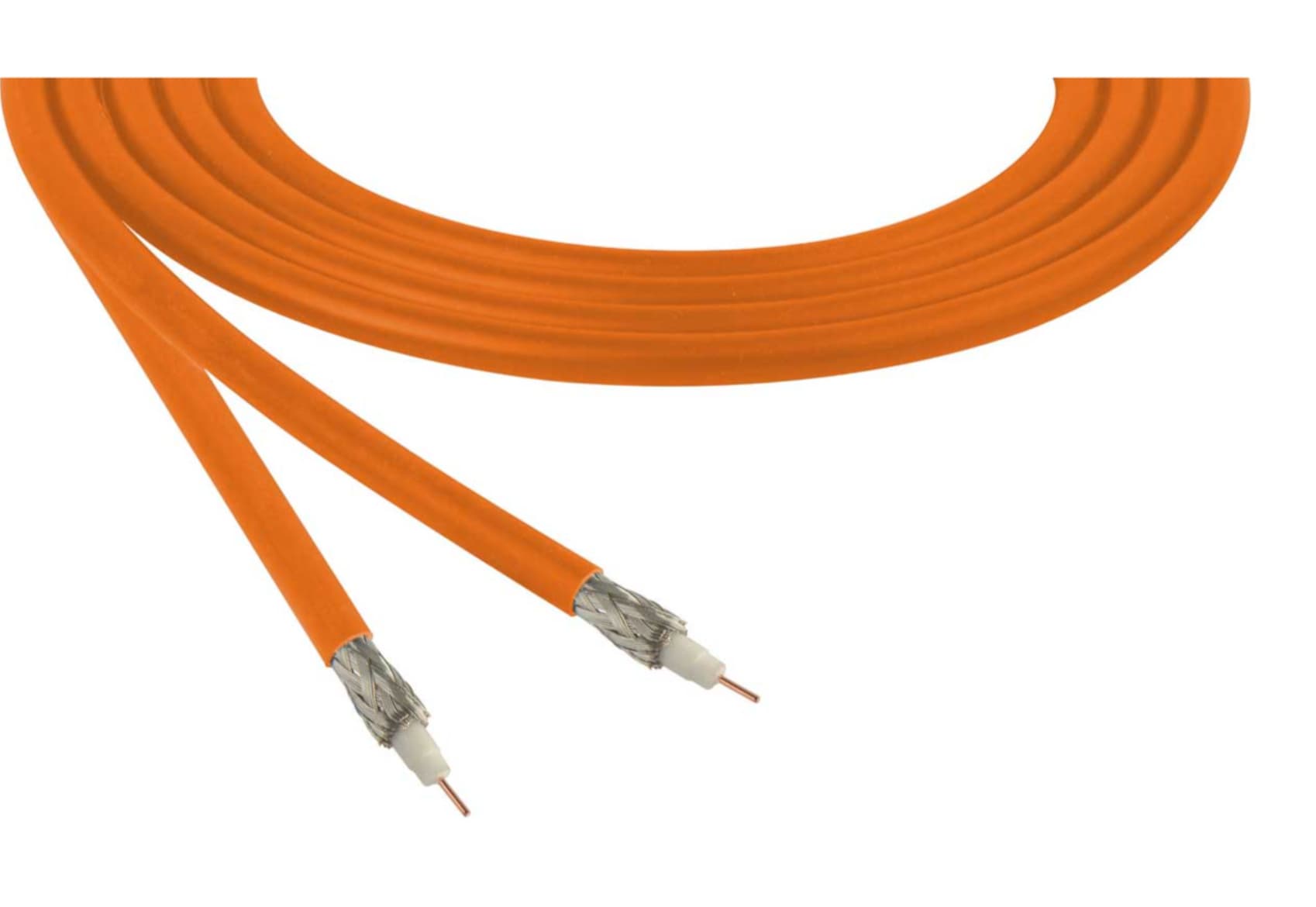 148-units min. Belden Cable, Rg59 Mini Quad Shield Orange,ft - YR50391003
