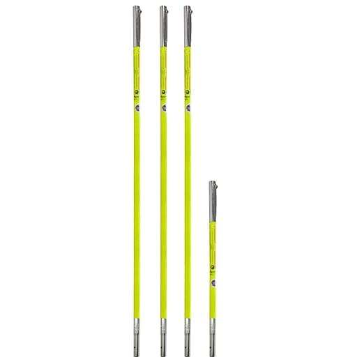 The Jameson Group JE-6/3 - Set: Three 6 Ft Extension Poles And One 3 Ft Extension Pole (21 Ft Total Length)
