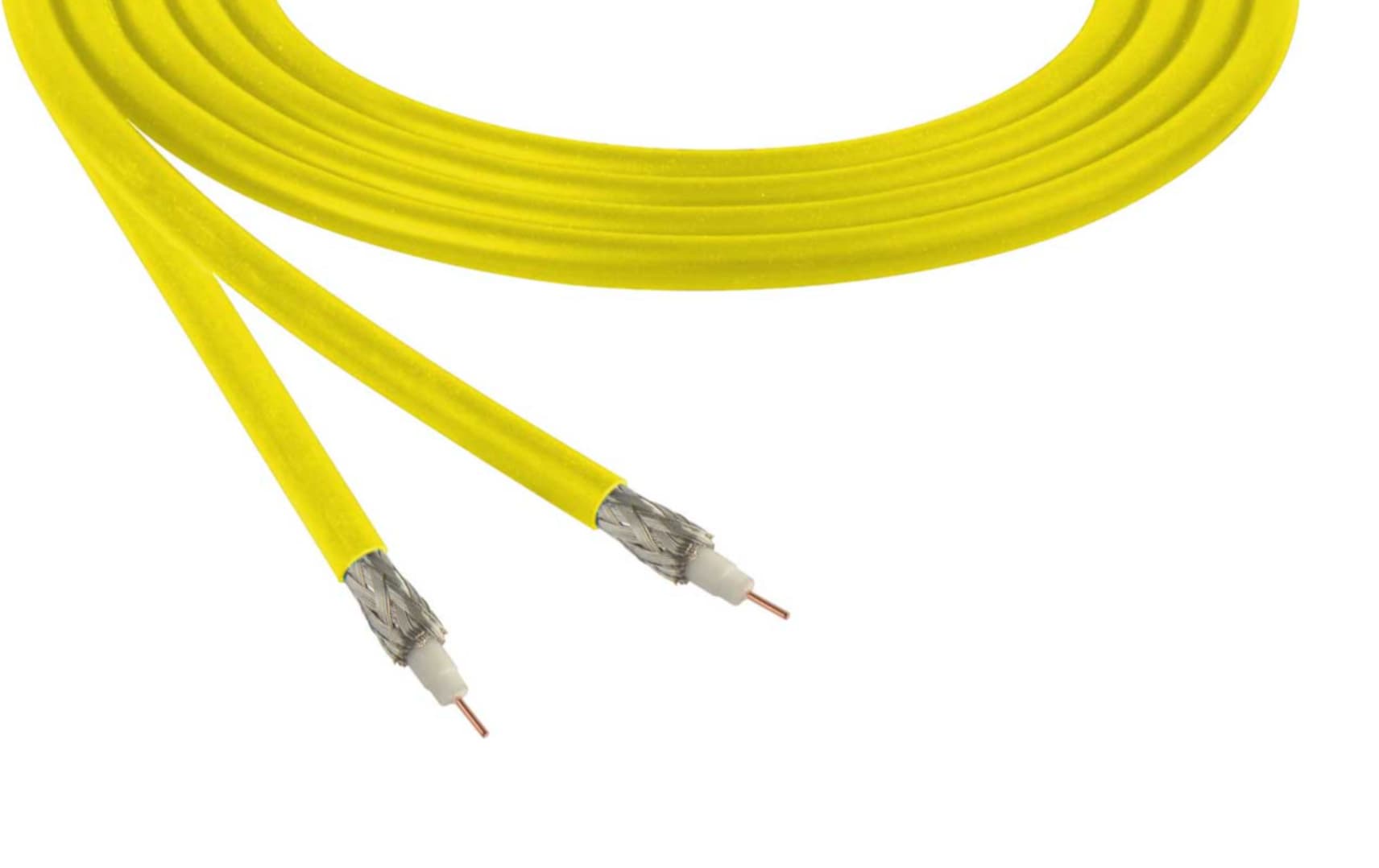 148-units min. Belden Cable, Rg59 Mini Quad Shield Yellow,ft - YR50391004