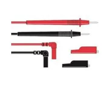JEWELL INSTRUMENTS d/b/a TRIPLETT - 48 Inch Test Leads With Insulated Screw-On Alligator Clips. (Female Jack). For Model 60 Series  630 Series  666-R  & G/P Series - 79-374