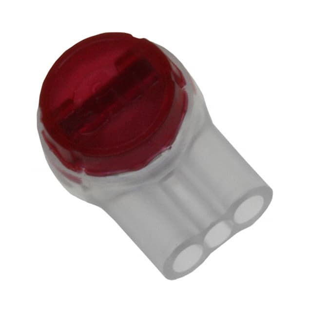 556-units min. TVC Communications Connector, Scotchlok,19-26 Awg, 3 Wire, Butt Splice, Red, 100/box - UR2(BX)