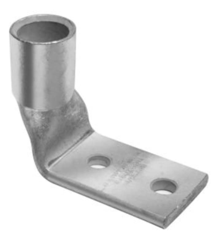 Burndy YA2CL2TC1490 - Lug Cu #2str 1/4 X 5/8 90deg