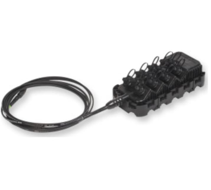 Corning MTB-1244FD300FW-P - Terminal Optisheath 12 Port 300ft Of 12 Fiber