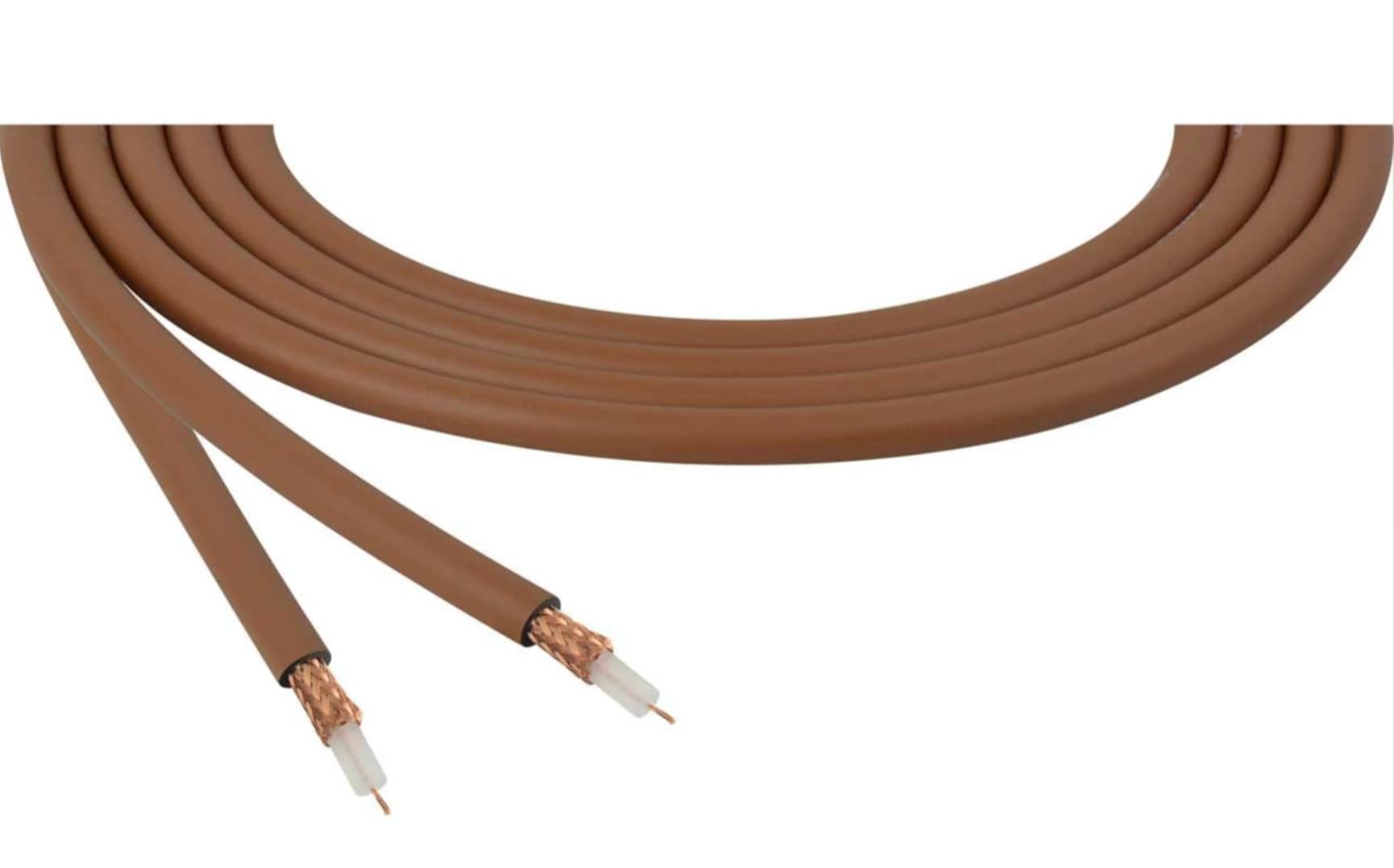 500-units min. Belden Cable, Rg59 Quad Hec 8-pack V100177 Brown 500 Ft Reel - YR51180001500