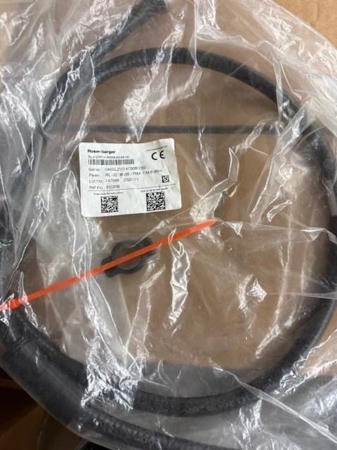4-units min. Rosenberger  1/2 Inch R Jumper Assembly; Din 7/16 Male Straight W/rjb Weatherproofing Boot To 4.3-10 Male Straight W/rjb Weatherproofing Boot, 6ft Length. Factory Tested: - SLJ12RPW-60M64M-6FT-00