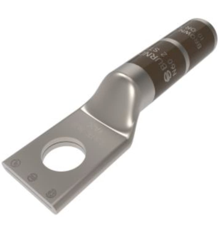 Burndy YA2CTC14 - Lug #2 Str 1/4 Stud Long