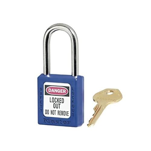 5-units min. Master Lock  ZENEXÉ THERMOPLASTIC PADLOCKSDURABLE, LIGHTWEIGHT PADLOCKS WITHSTAND EXTREME TEMPERATURE, UV AND CORROSIVE CHEMICALS EXTREME ENVIRONMENT - 410KAS12