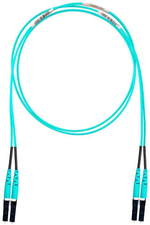 Panduit Corporation FX2ERLNLNSNM040 - Om3 2-f 1.6mm Patchcord Riser Lc-lc Duplex Aqua 40m