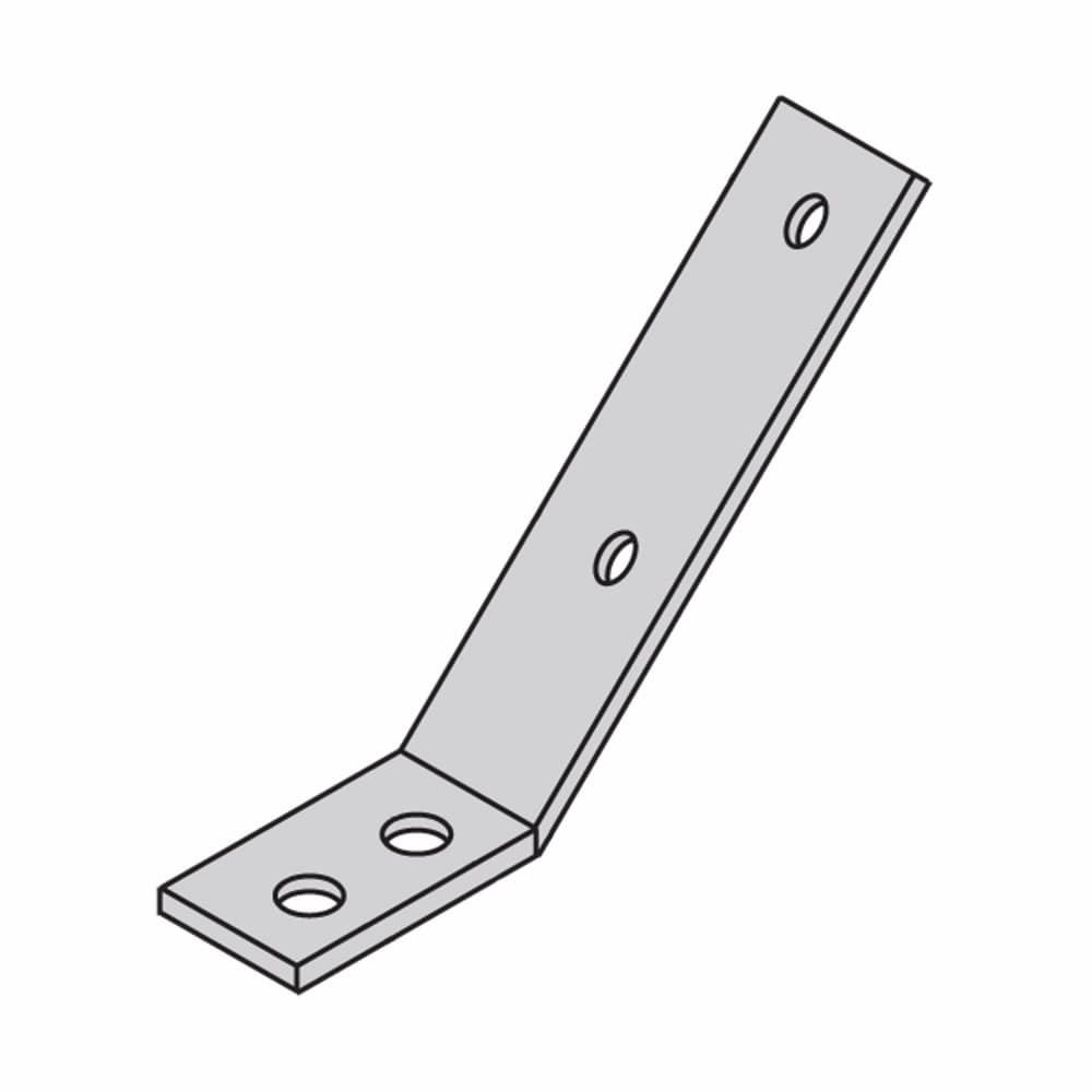 B-Line SB307BYZ - Env Aux Chn Diag Brace 2 Hole  3-1/2in X 6-1/2in Upc 79903820821