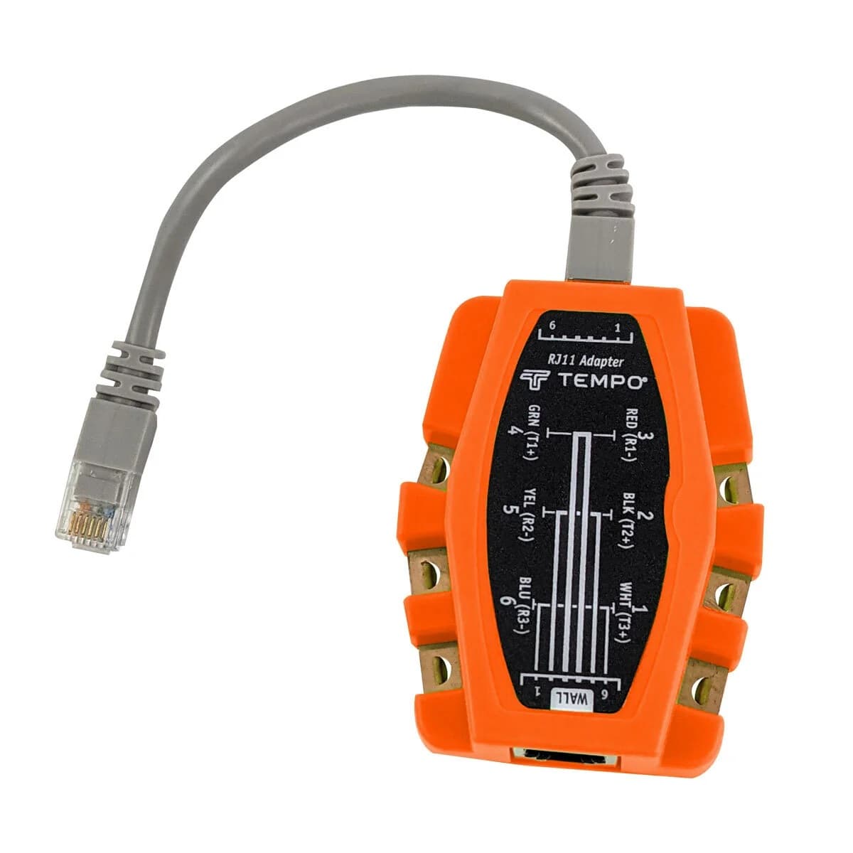 Tempo Communications, Inc PA1903 - Adapter Rj11 Modular 6-way Blister