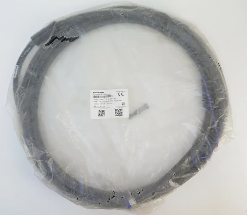 Rosenberger SLJ12RPW-64M64M-20FT-00 - 1/2 Inch R Jumper Assembly; 4.3-10 Male Straight W/ Rjb Weatherproofing Boot To 4.3-10 Male Straight W/ Rjb Weatherproofing Boot, 20 Ft Length. Factory Tested