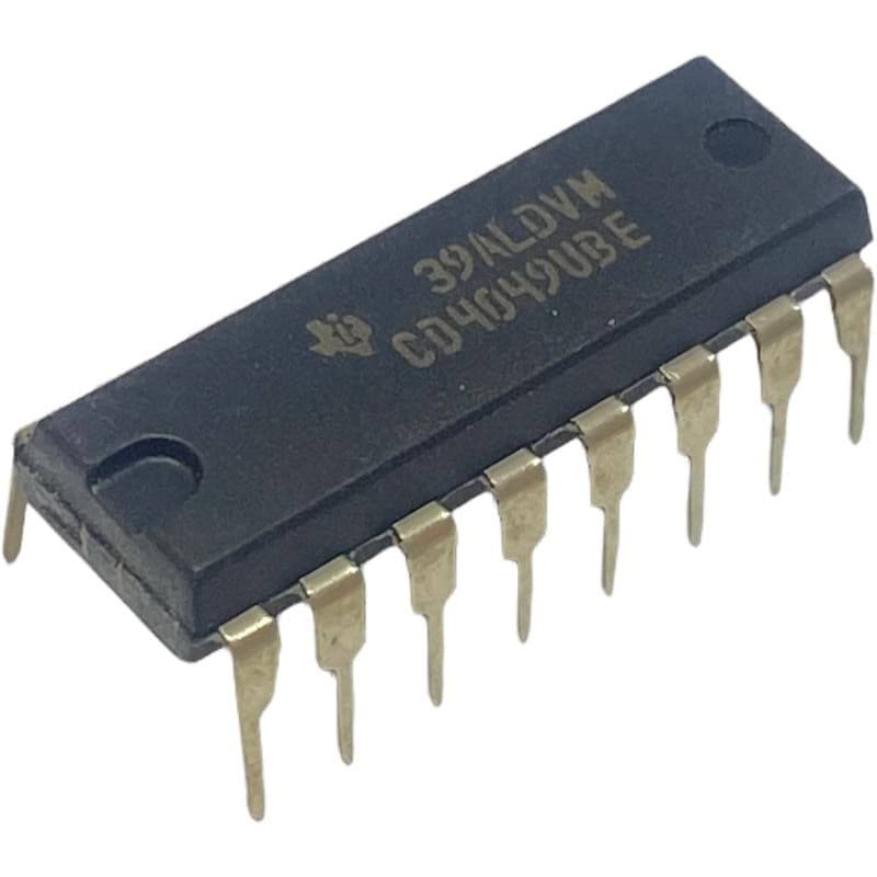 350-units min. Motorola/Nat Or Equivalent - Ic - CD4049UBE - CD4049UBE