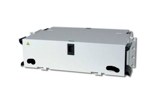 Amphenol Network Solutions LCX-H3RU - 48 Fiber Hinged Unloaded Patch Chassis 3ru