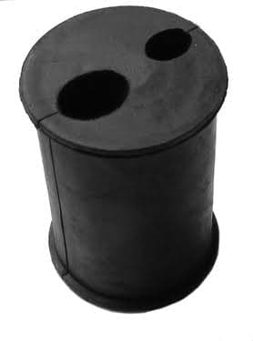 3-units min. Rosenberger Hanger Adapter Grommet With One Hole For 10mm Cable And One Hole For 20.4mm Cable. Used With 1-5/8" Universal Snap-in Hangers And 1-5/8" Double Clamps - CX626-HA1020