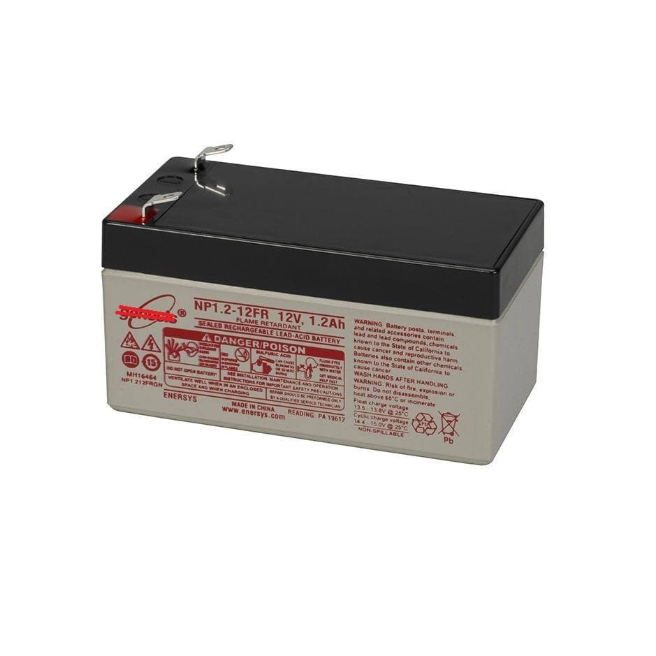 6-units min. RS Americas 12volt Sealed Lead Acid Batt - NP1.2-12