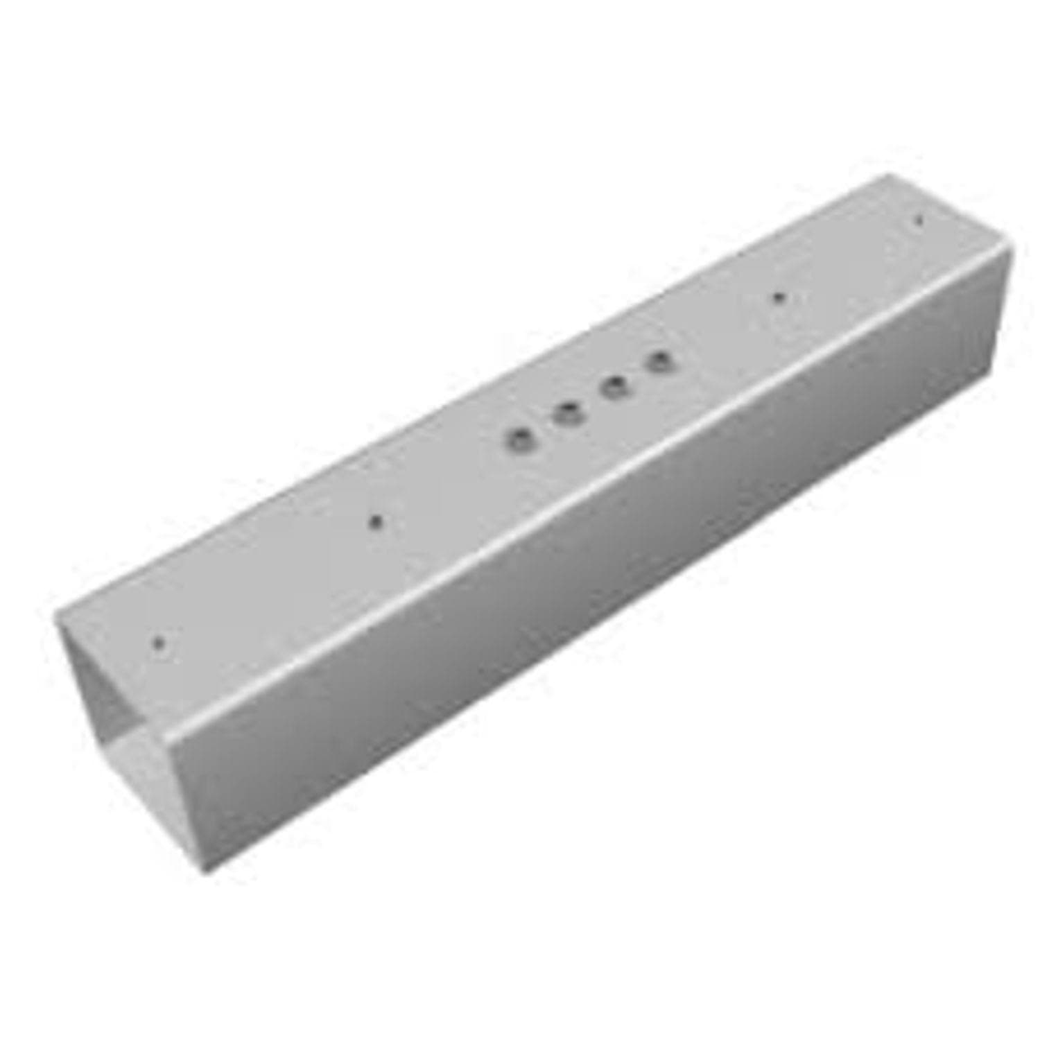 3-units min. Valmont 8' Long Pvc Sleeper, No Holes - SLBLANK