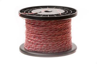 Broadband Solutions International BSI2114375 - Wire Cross Conn 1pair 24 Awg Wht/red-red/wht Bare Copper Small Plastic Spool 1000ft