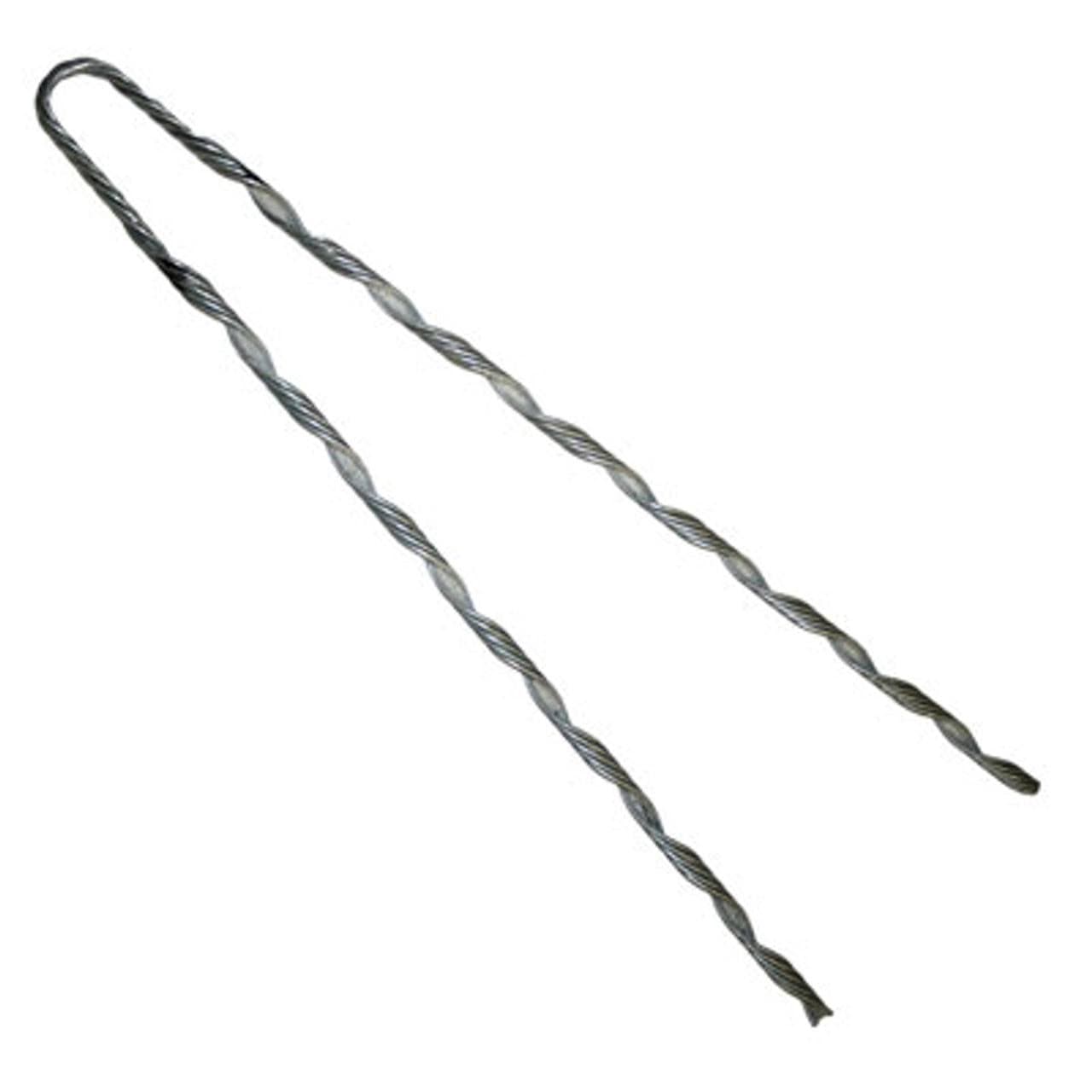 195-units min. PLP UA0043T Dead End With Large Loop With Thimble Size 4 - UA004-3T