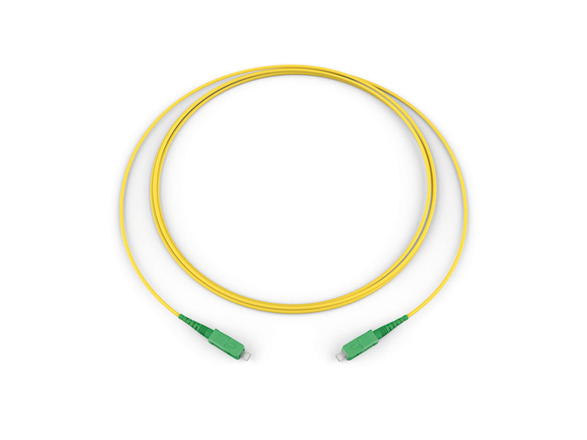 30-units min. Park Cables Sm, Yellow Riser Simplex, 3mm, Sc-apc/sc-apc, 3 Mtr (bend Insensitive) - TZ-SMS3SCASCA-003BY