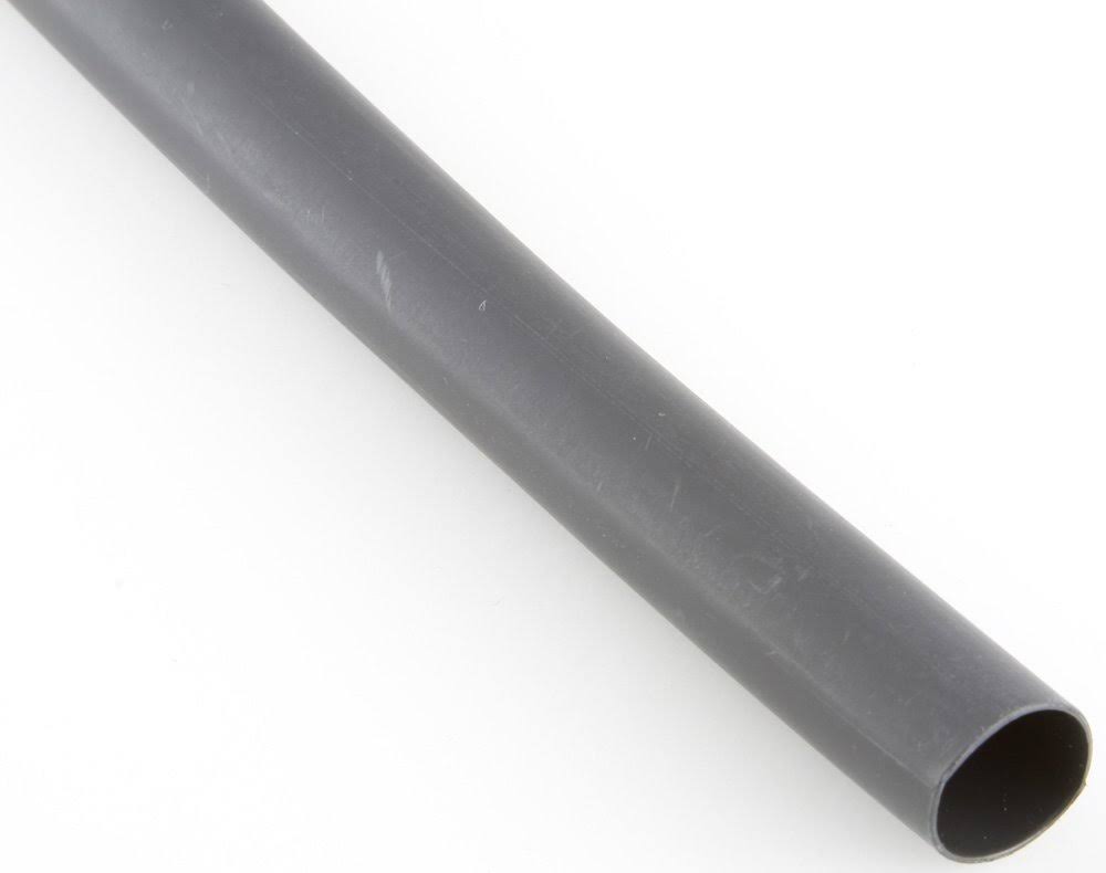 186-units min. Iewc - Tubing heat shrink 3/8 inch black - FIT-221-3/8-0 - FIT-221-3/8-0
