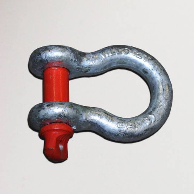 15-units min. Crosby 5/8" SCREW PIN SHACKLE, HDG - SHA58LR