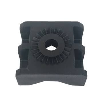 7-units min. Rosenberger PLASTIC STANDOFF ADAPTER KIT FOR 3/8" THREADED ROD (10 PACK) - TH555-SA38