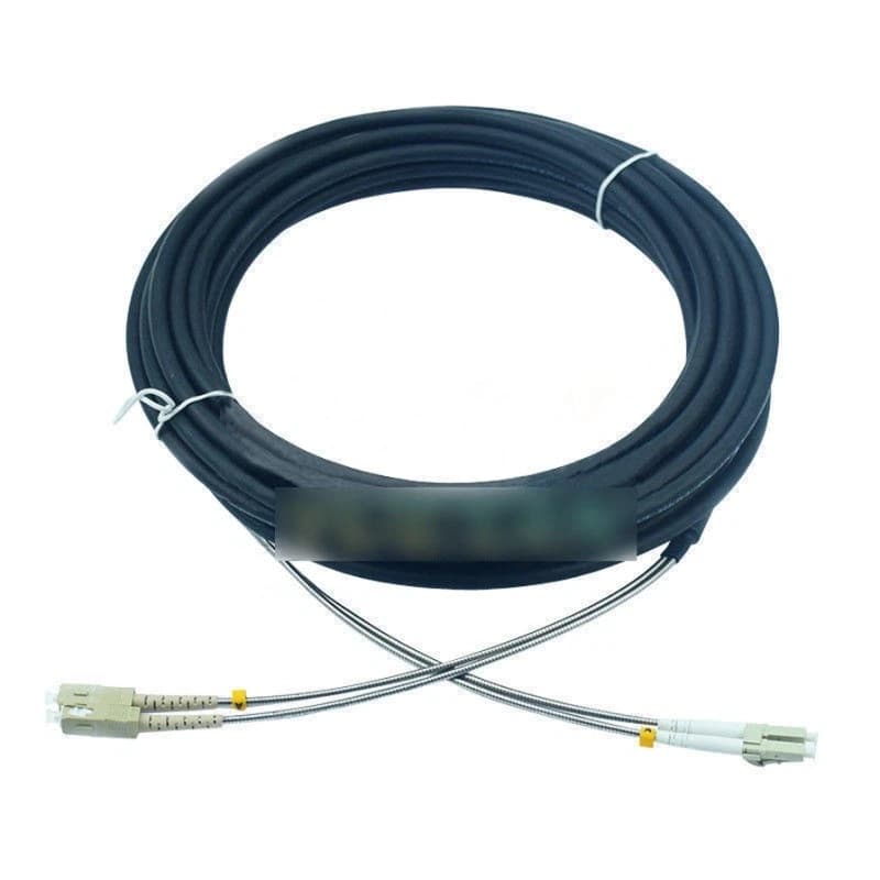 3-units min. FiberCablesDirect LC to SC MM Duplex Outdoor 100' - LC/SC-OM3/MMDO/30.5M