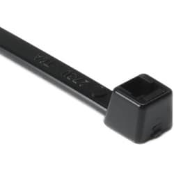 HellermannTyton T50R0M4 - Hellermanntyton Cable Tie 8 x 3/16 in, Black, 50 lb