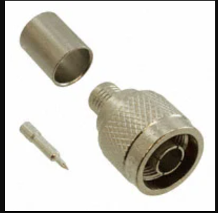 3-units min. Amphenol N-type Straight Crimp Plug Times Lmr-400 Optimized Belden 9913 50 Ohm - 082-340-1052