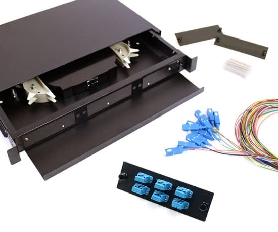 4-units min. NSI Industries Brand Noisrt000388 6 Port Sm Sc-upc 1ru Front Panel Patch And Splice Custom - FLP-50B-04101-201-01801
