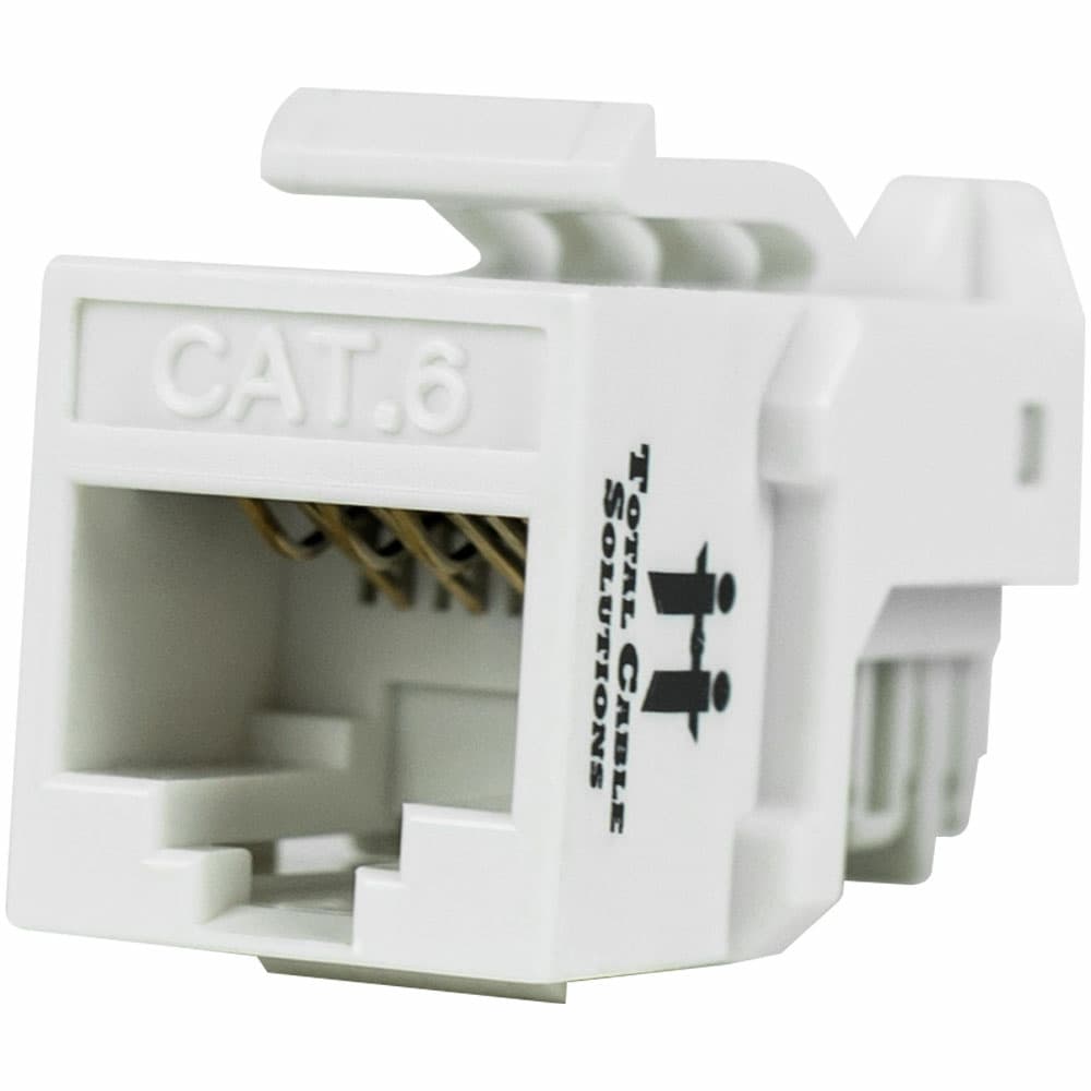 LYNN PRO-KEY-6P-W-25 – CAT6 Keystone Jack