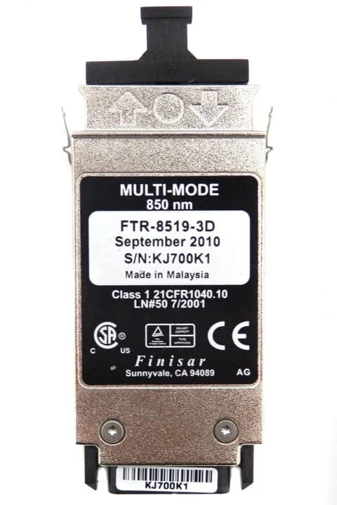 11-units min. Finisar 850nm Multi-mode Gbic Transceiver Module - FTR-8519-3D