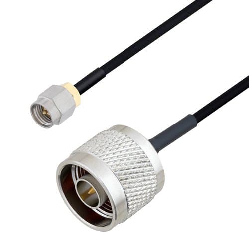 RF Industries RFW-12781-48 - Sma Male To N Male; Cbl-58au-lf