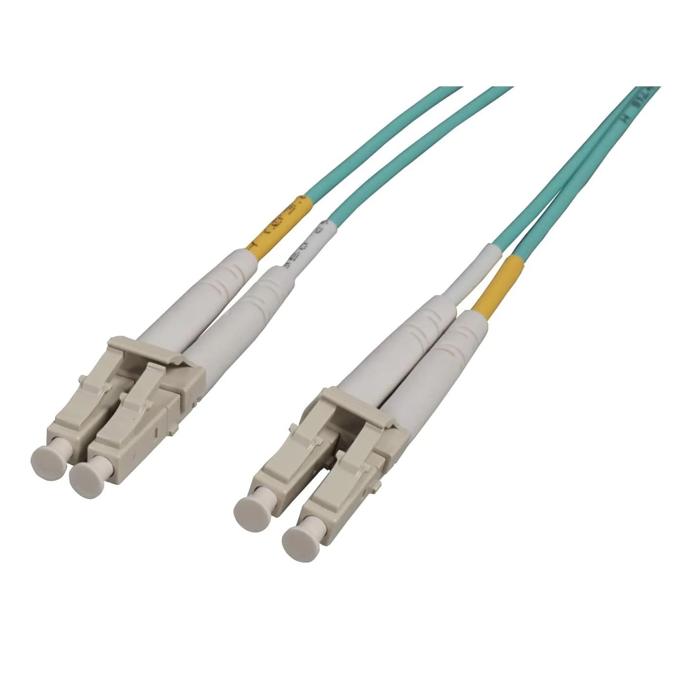 4-units min. Shenzhen TRT Fiber Tech. Co., Ltd. Indoor Fiber Assembly For Shelter. Multimode Aqua Lc-lc 12 Fibers, 20 Meters - 12-4-H-H-24PO-12PO-2-020M