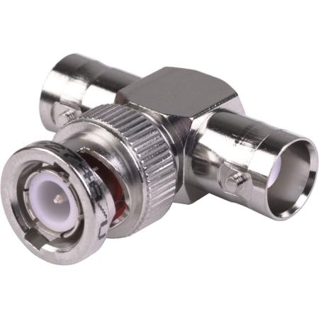 5-units min. Amphenol Adapter Rf Coaxial Bnc In-series Tee Jack-plug-jack 50 Ohm - 031-208
