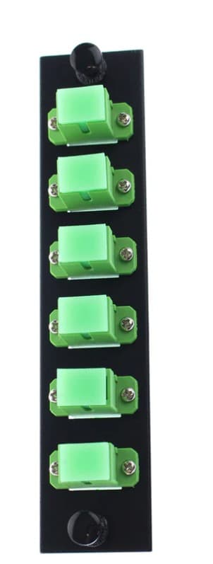 Hubbell Power Systems, Inc. FSPSCA6 - Fbr Adp Pnl 6pk 6sc/apc Simple
