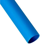 24-units min. 3M Heat Shrink Thin-Wall 3/8 in Clear 48in - FP301-3/8-48-BLU